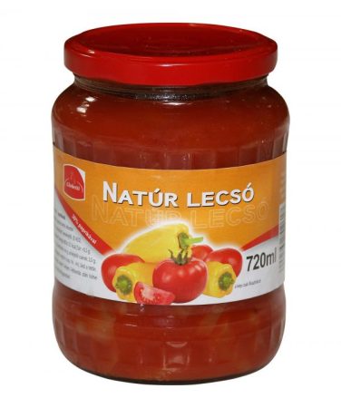 Lecsó natúr 30% Globetti 680g/720ml