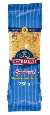 Tészta eperlevél 8 tojásos  Gyermelyi 250g