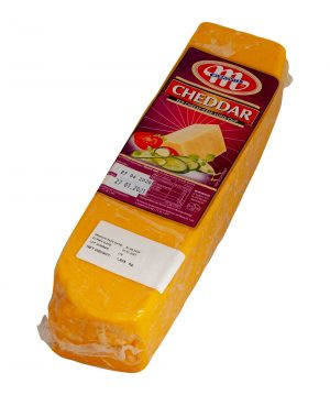 Sajt cheddar tömb Mlekovita 2kg