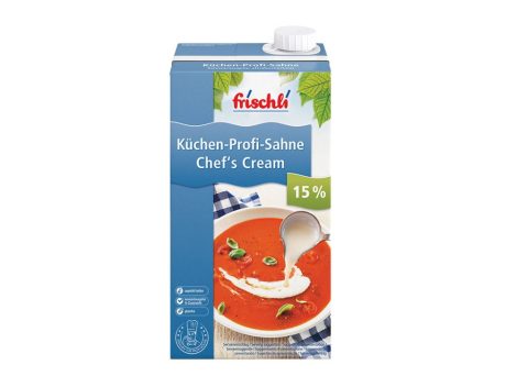 Tejszín UHT főzőtejszín 15% Frischli 1l