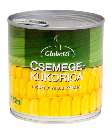 Konzerv kukorica csemege Globetti 425/255g